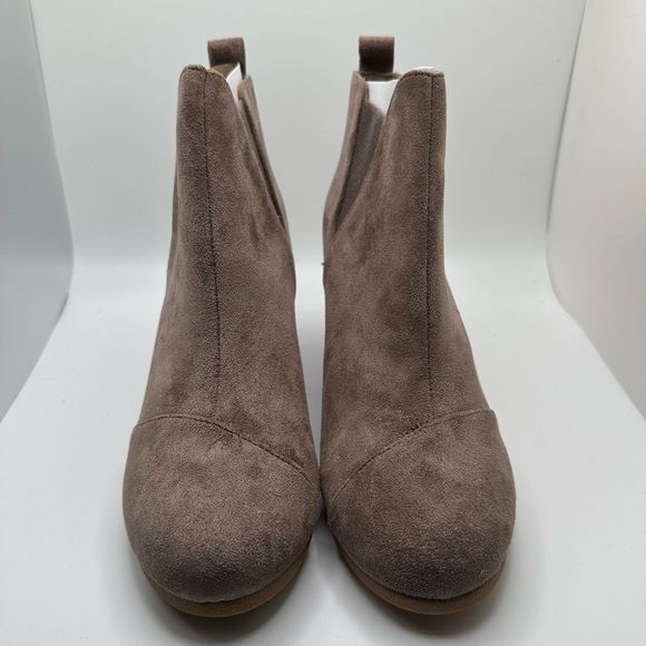 DUNES Women's Wedge Bootie 10 TAUPE - Picture 2 of 7